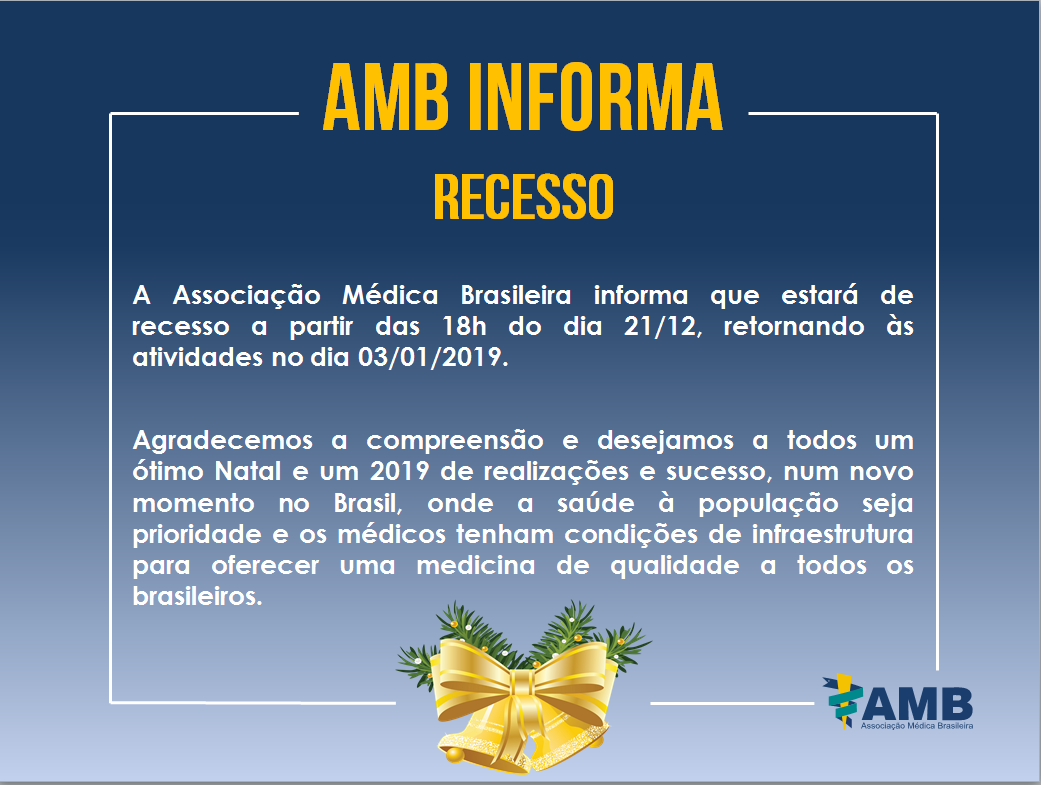 Recesso AMB 2018